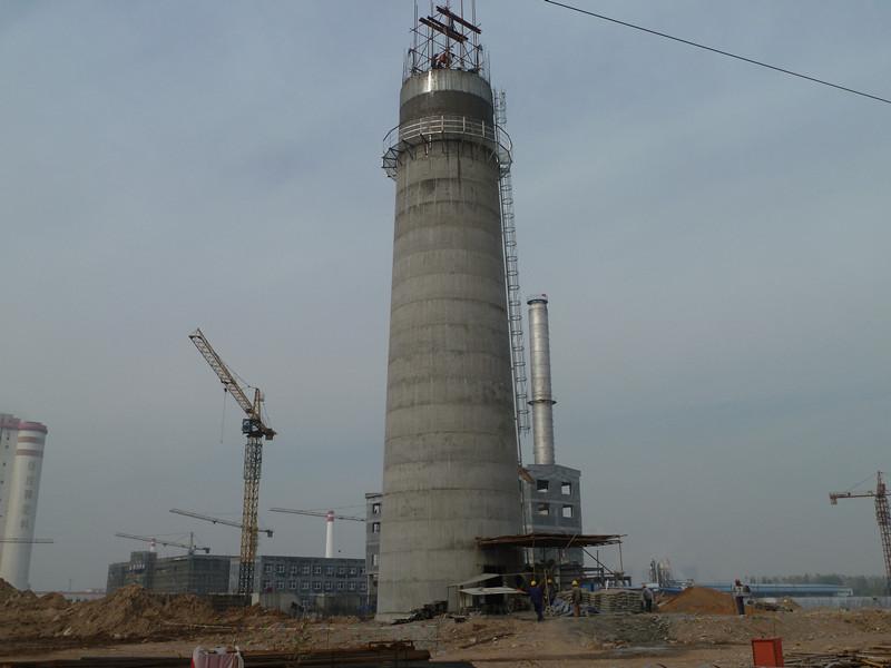 建設文明城市，煙囪加固加高遠離污染